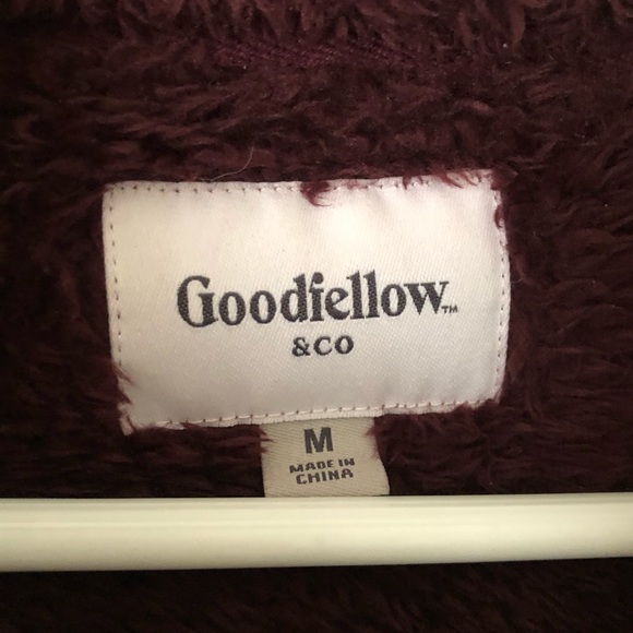 Goodfellow & Co. Fluffy Burgundy Jacket - Picture 5 of 5
